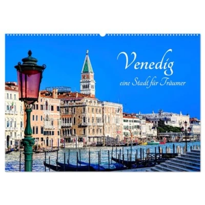 Abbildung von Venedig eine Stadt für Träumer (Wandkalender 2025 DIN A2 quer), CALVENDO Monatskalender