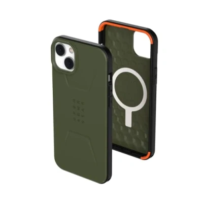 Abbildung von Apple iPhone 14 Plus Hülle MagSafe Kunststoff UAG Hard Case/Backcover Handyhülle Grün Shockproof/Stoßfest