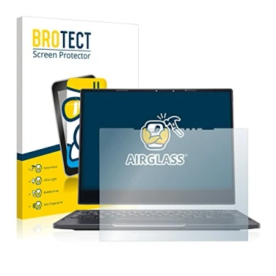 Abbildung von BROTECT Schutzglas für Dell Latitude 7285 Schutzfolie Panzer Folie Glas [Extrem Kratzfest 9H, Anti Fingerprint, Ultra Transparent]