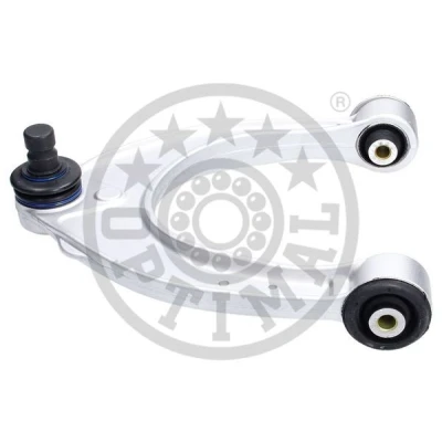 Abbildung von OPTIMAL G6 1367 Querlenker mit Trag /Führungsgelenk, Gummilager beidseitig, oben, Vorderachse Aluminium BMW: 5 Touring, Limousine, 7