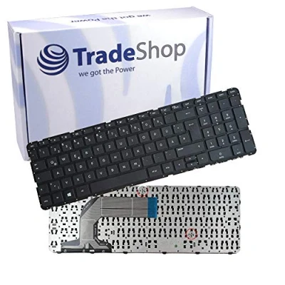 Abbildung von Original Laptop Tastatur QWERTZ für HP Pavilion 15 n n000 n100 n200 R r000 r100 r200 / Deutsches Tastaturlayout DE