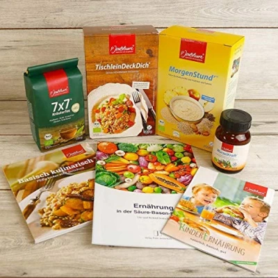 Abbildung von Genießer Set Basische Ernährung von Jentschura mit Infos