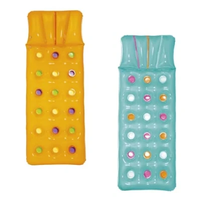 Abbildung von Bestway 43014, Blau, Pink, Schwimmende Matratze, Muster, Vinyl, 90 kg, 710 mm