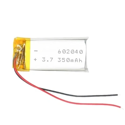 Abbildung von Lithium Polymer Akku 3.7V 350mAh 602040 Wiederaufladbarer Lipo Ion für RC Drohne Flugzeug Zubehörteil