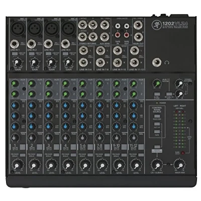 Abbildung von Mackie 1202VLZ4 12channels 20 20000Hz Audio Mixer (12 Kanäle, 20000 Hz, 90 dB, 10000 Ohm, 2500 25 W)