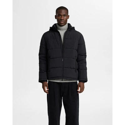 Abbildung von Selected Homme Slhcooper Puffer Winterjacke, Herren, Größe: XL, Black