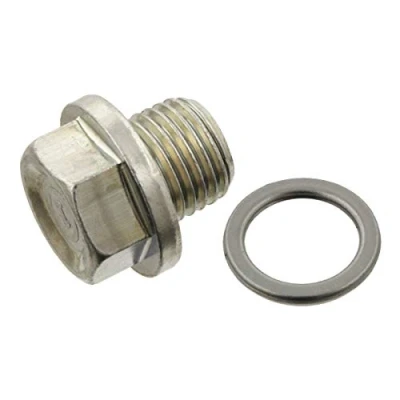 Abbildung von AIC 52881 Ölablaßschraube M14 x 1,5 17 mit Dichtring HYUNDAI: Coupe, i30 II Schrägheck, i10 I, HONDA: CIVIC 5 6 Aerodeck, CRX 2
