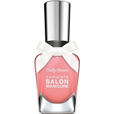 Abbildung von Sally Hansen Complete Salon Manicure, Nagellack mit Keratin, Hochzeitskollektion, Fb. 205/379, no ifs, ands, or buds