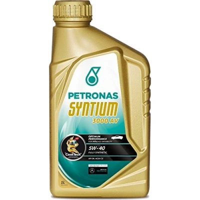 Abbildung von PETRONAS Syntium 3000 AV Motoröl Öl 5W40 1L 1Liter ACEA C3 API SN