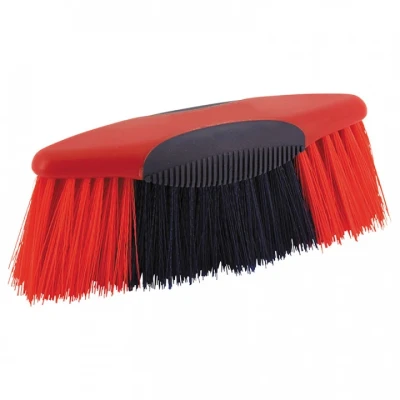 Abbildung von Horse Guard Rotzbürste SoftTouch HG Rot/Marineblau