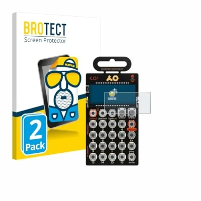 Abbildung von BROTECT Entspiegelungs Schutzfolie für Teenage Engineering PO 33 K.O! (2 Stück) Matte Displayschutz Folie, Anti Reflex, Fingerprint