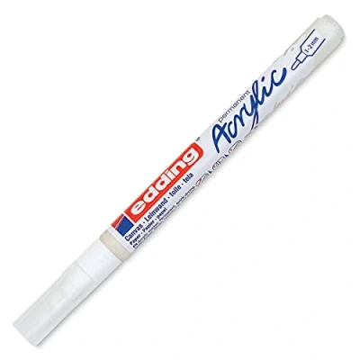 Abbildung von Edding 5000 Acrylic marker fine Traffic white
