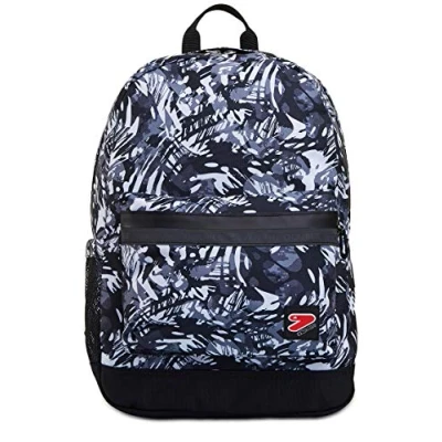Abbildung von Seven ZAINO scuola THE DOUBLE PRO con power bank , grigio, Taglia unica, Weiß