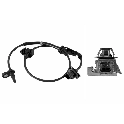 Abbildung von HELLA 6PU 358 219 221 ABS Sensor mit Klammer Hallsensor 2 740 HONDA: CR V 4