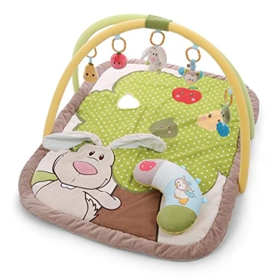 Abbildung von NICI Baby Gym My First Kollektion, 3 D Activity Decke, mit Spielkissen Hase und Eule