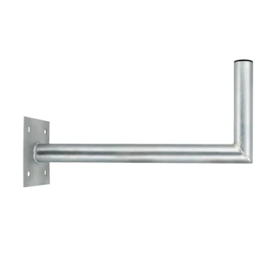Abbildung von Premium X 50 55cm Wandhalter Stahl verzinkt Ø 48mm Winkel Wand Halterung für Satelliten Schüssel SAT Antenne