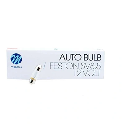 Abbildung von M Tech Z43 Lampe SV8.5 8 12 V/10 W T 11 x 36 C10 W, Set von 10