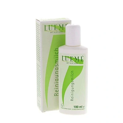 Abbildung von Lueme Reinigungsmilch mit Aloe Vera Gesichtsreinigung und Make up Entferner, 200 ml