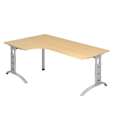Abbildung von HAMMERBACHER Schreibtisch VFS82/3/S ahorn