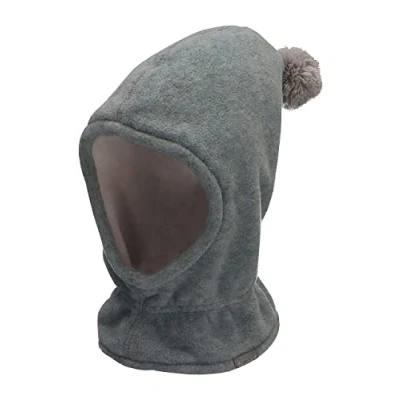 Abbildung von Sterntaler Baby Jungen Schalmütze Kleinkinder Mütze meliert Kinder, Schlupfmütze aus Microfleece hellgrau, 49