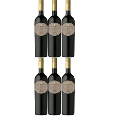 Abbildung von Terre di Montelusa Primitivo Puglia Rotwein veganer Wein trocken IGT Italien (6 Flaschen)