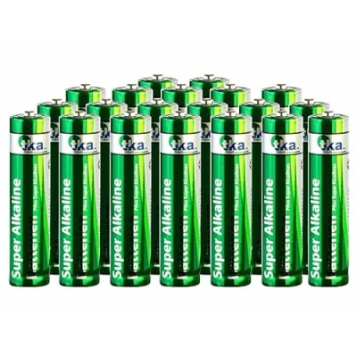 Abbildung von tka Köbele Akkutechnik Batterien AAA 1,5 Volt: 20er Set Super Alkaline Typ AAA/Micro, V (5 1)