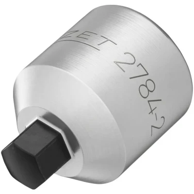 Abbildung von Hazet 2784 2 Bremssattel Schraubendreher Steckschlüsseleinsatz, 6 mm Innen Sechskant, 3/8 Zoll Vierkant, für Führungsbolzen an Mercedes V Klasse, kompakte Ausführung