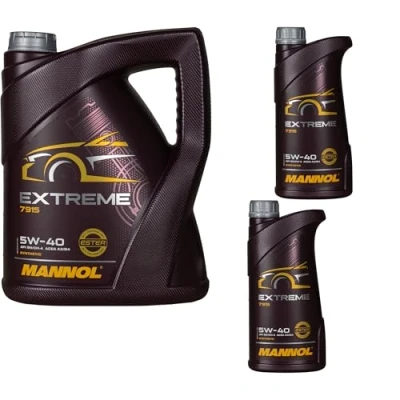 Abbildung von 7 Liter Original MANNOL Motoröl Extreme 5W 40 API SN/CF Öl