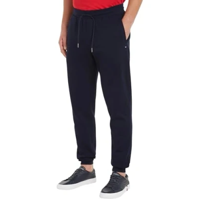 Abbildung von Tommy Hilfiger FLAG LOGO Jogginghose, Herren, Größe: XS, Desert sky