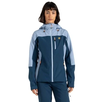 Abbildung von Dare 2b Damen Dare2b Mountain Series wasserdichte Outdoor Jacken, Moonlight Denim, 38
