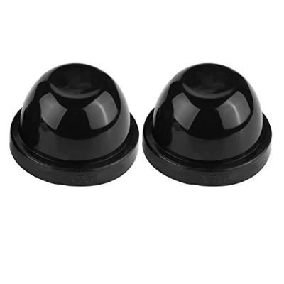 Abbildung von LED Staubkappe Staubkappen Set 2 Stück 75 mm Innendurchmesser Gummi Gehäuse Dichtkappe Staubschutz für Scheinwerfer