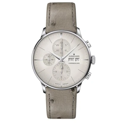 Abbildung von Junghans 27/4223.02 Meister Chronoscope Herrenuhr Automatik Grau
