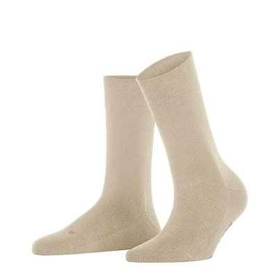Abbildung von FALKE Damen Socken Sensitive New York W SO Lyocell mit Komfortbund 1 Paar, Beige (Cream 4011) neu umweltfreundlich, 39 42