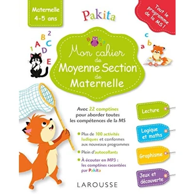 Abbildung von Mon grand cahier de Moyenne section: Maternelle 4 5 ans