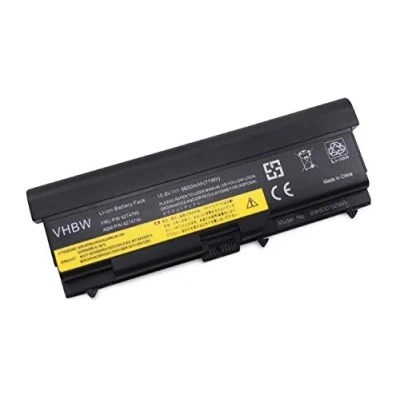 Abbildung von vhbw Akku Ersatz für Lenovo FRU 42T4801, 42T4803, 42T4817, 42T4819 Notebook (6600mAh, 10,8V, Li Ion)