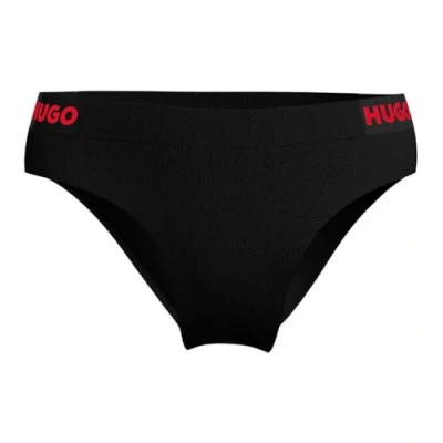 Abbildung von HUGO Dotti Classic Bikinihose, Damen, Größe: Large, Black