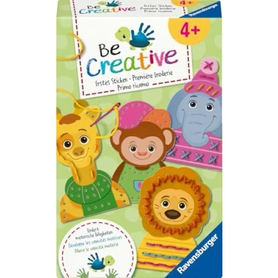 Abbildung von Ravensburger Kreativset BeCreative Mini, Sticken ohne Nadel, Made in Europe