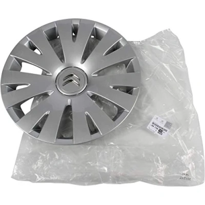 Abbildung von ORIGINAL Citroen Radkappe Radblende SILBER 15 Zoll FEROE 98136143VV BERLINGO B9