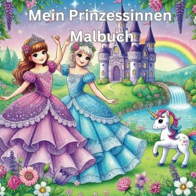 Abbildung von Mein Prinzessinnen Malbuch: Malbuch für Kinder ab 4 Jahren