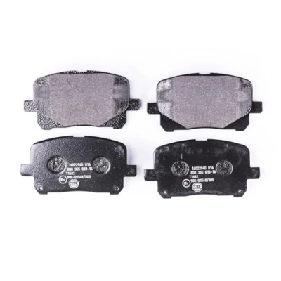 Abbildung von HELLA 8DB 355 013 161 Bremsbelagsatz nicht für Verschleißwarnanzeiger vorbereitet TOYOTA: Previa / Estima II
