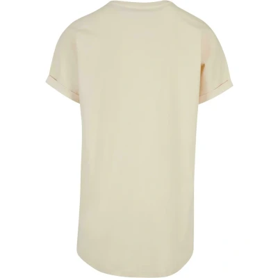 Abbildung von Urban Classics LONG Shaped Turnup Tshirt basic, Herren, Größe: Large, Whitesand