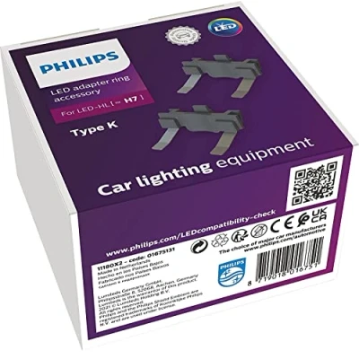 Abbildung von Philips Adapter Ring H7 LED Typ K, Lampenhalterung für Ultinon Pro6000