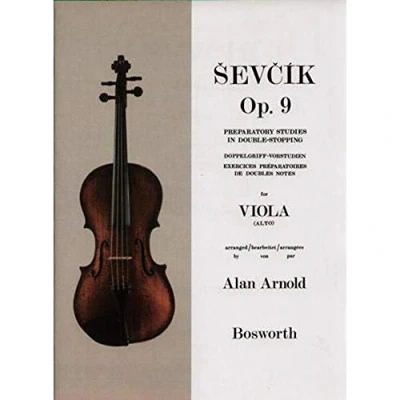 Abbildung von Sevcik for Viola Opus 9: Preparatory Studies in Double Stopping (Sevcik Violin Studies)