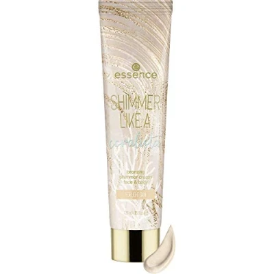 Abbildung von essence Tansation Shimmer Like A Coralista Bronzing Cream Face &amp; Body, Nr. 010 Aloha, Sea Shells, gold (120ml)