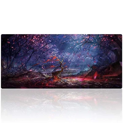 Abbildung von Cmhoo XXL Mauspad &amp; Computerspiel (80 x 40 0,2 cm, 228 101 cm) Wald