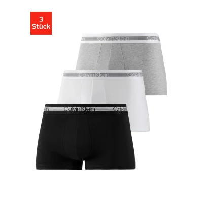 Abbildung von CK Calvin Klein 3ER PACK XL NB Panties, Herren, Größe: XL, Schwarz weiã grau