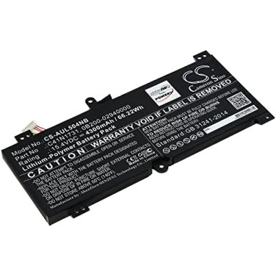 Abbildung von Akku für Laptop Asus ROG Strix Scar II GL704GV EV013T, 15,4V, Li Polymer