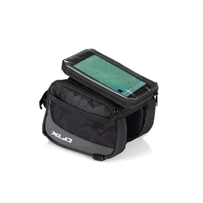 Abbildung von XLC Unisex Erwachsene Top Tube Pannier Bag BA S97 Gepäckträgertasche, schwarz, One size