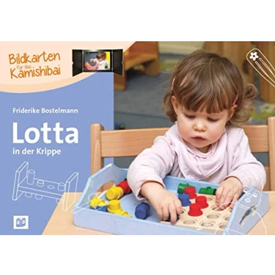 Abbildung von Lotta in der Krippe: Bildkarten für das Kamishibai (Lotta: Kamishibai)