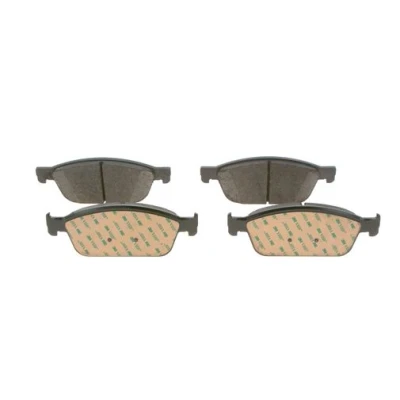 Abbildung von BOSCH 0 986 495 388 Bremsbelagsatz Low Metallic mit Anti Quietsch Blech, Kolbenclip FORD: Tourneo Connect / Grand V408 Kombi